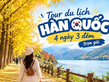 Tour du lịch Hàn Quốc 4 ngày 3 đêm
