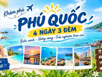 Tour du lịch Phú Quốc 4 ngày 3 đêm